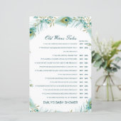 Junge oder Mädchen Alte Ehefrauen Babydusche mit A (Stehend Vorderseite)