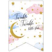 Junge oder Mädchen-Jagdfahnen für Mond und Sterne Wimpelkette (Erste Fahne)