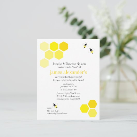 Junge oder Mädchen JEDES ALTER BIRTHDAY Einladung (Stehend Vorderseite)