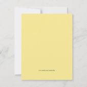 Junge oder Mädchen JEDES ALTER BIRTHDAY Einladung (Rückseite)