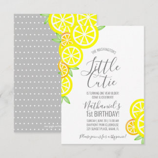 Junge oder Mädchen JEDES ALTER Limonade GEBURTSTAG Einladung