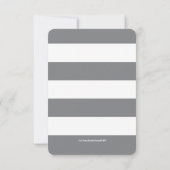 Junge oder Mädchen JEDES JAHRESJAHRESJAHR OWL GEBU Einladung (Rückseite)