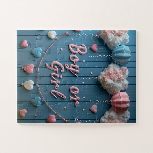 Junge oder Mädchen-Jigsaw-Puzzle Puzzle (Horizontal)