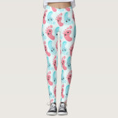 Junge oder Mädchen Lady Leggings (Vorderseite)