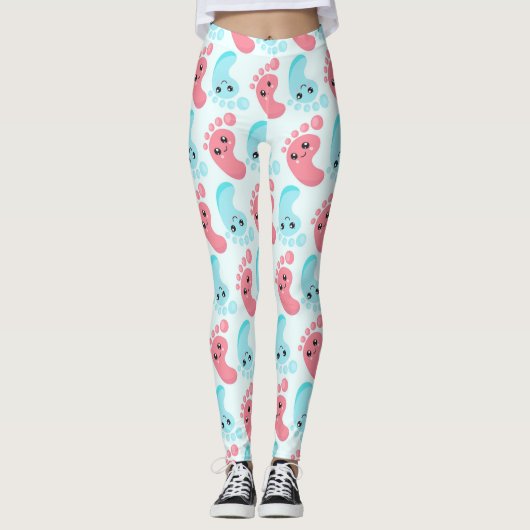 Junge oder Mädchen Lady Leggings (Vorderseite)