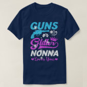 Junge oder Mädchen rosa oder blaue Nonna Lieben, d T-Shirt (Design vorne)