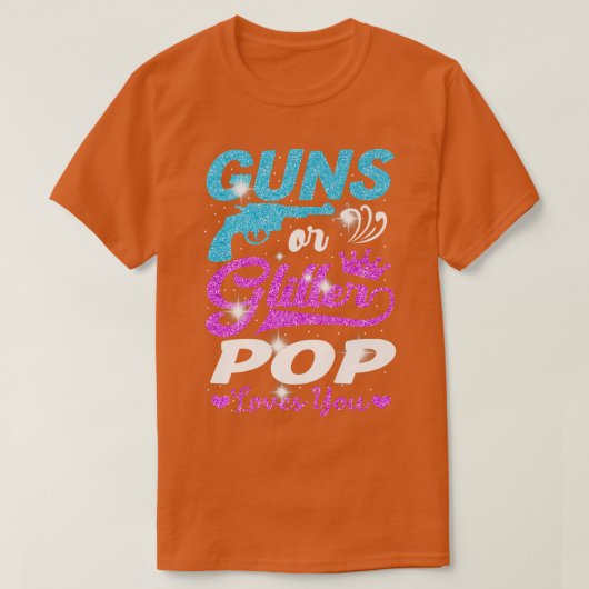 Junge oder Mädchen rosa oder blaue POP Lieben, die T-Shirt (Design vorne)