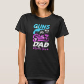 Junge oder Mädchen rosa oder blaue Vater Lieben, d T-Shirt (Vorderseite)