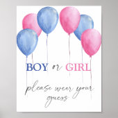 Junge oder Mädchen tragen bitte Ihr ratenes Poster (Vorne)