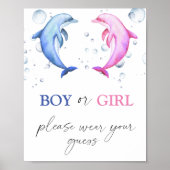 Junge oder Mädchen tragen bitte Ihr ratenes Poster (Vorne)