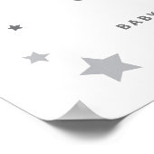 Junge oder Mädchen Willkommen im neutralen Party z Poster (Ecke)