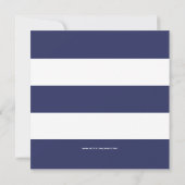 Junge oder Mädchen Zwilling JEDES ALTER Segelboot  Einladung (Rückseite)