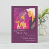 Junge Paar nach Prom Einladung (Stehend Vorderseite)