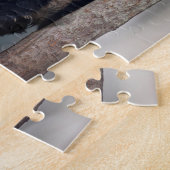 Junge Panda klettert auf einen Baum, China Puzzle (Seite)