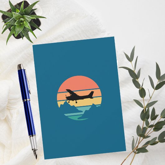 Junge Pilot, Flugzeug & Cloud, Foto zum ersten Geb Einladung