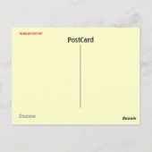 Junge Piloten Postkarte (Rückseite)