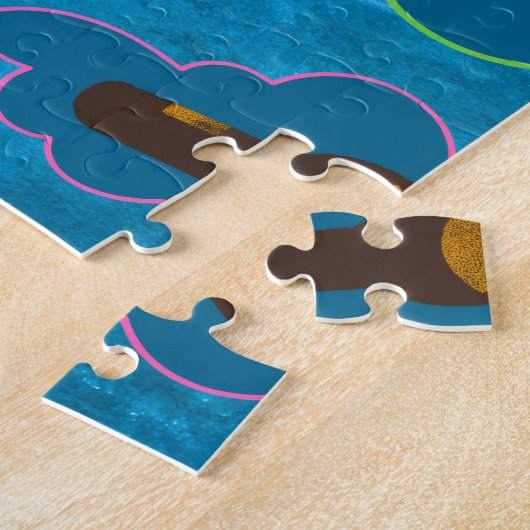 Junge Puzzle (Seite)