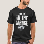 Junge Racer Auto Leiter Racing Mechanik Männer Fra T-Shirt (Vorderseite)