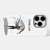 Junge Regen Fairy mit leaf Handy Case (Rückseite (Horizontal))