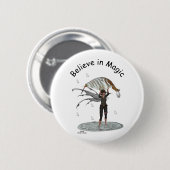 Junge Regenhaare mit linker Button-Taste Button (Vorne & Hinten)
