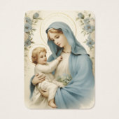 Junge religiöse katholische Beerdigungskirche Heil (Vorderseite)