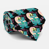 JUNGE ROBOTER-SPASS-KRAWATTE KRAWATTE (Gerollt)