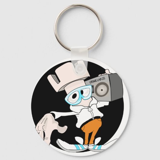 Junge Rook Schlüsselanhänger (Vorderseite)