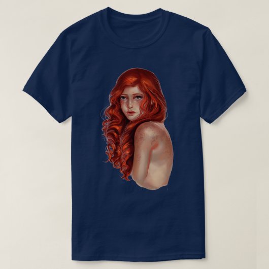 Junge Rotkehlchen T-Shirt (Design vorne)