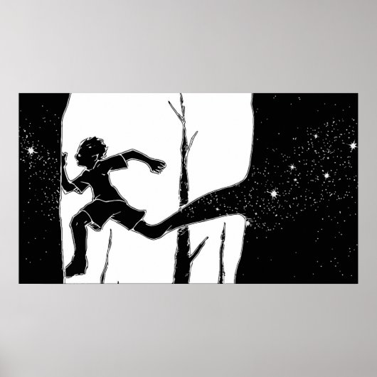 Junge Running Poster (Vorne)