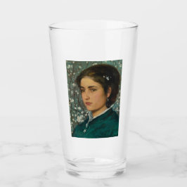 Junge Schönheit (elegante Frau) (weibliches Portra Glas