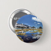 Junge Seen - Yosemite - Sierra Nevada - Button (Vorne & Hinten)