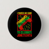 Junge Shirts für Männer Juneteenth S Kinder Junge  Button (Vorderseite)