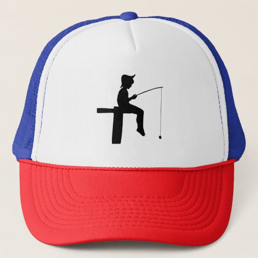 Junge Silhouette Truckerkappe (Vorderseite)