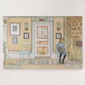 Junge sitzt in der Ecke (von Carl Larsson) Puzzle (Horizontal)
