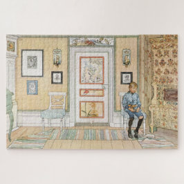Junge sitzt in der Ecke (von Carl Larsson) Puzzle