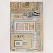 Junge sitzt in der Ecke (von Carl Larsson) Puzzle (Vertikal)