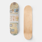 Junge sitzt in der Ecke (von Carl Larsson) Skateboard (Vorderseite)