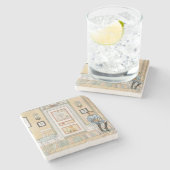 Junge sitzt in der Ecke (von Carl Larsson) Steinuntersetzer (Seitenansicht)