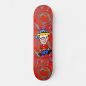 Junge Skateboard (Vorderseite)