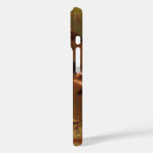 Junge Spanische Frau mit Gitarre von Pierre Renoir Case-Mate iPhone Hülle (Rückseite / Links)