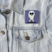 Junge spektakuläre Owl Button (Beispiel)