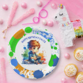 Junge Spiele Personalisiert Geburtstag Pappteller (Party)