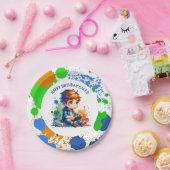 Junge Spiele Personalisiert Geburtstag Pappteller (Party)