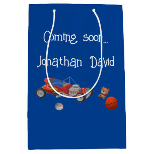 Junge Spielzeug's Theme Dusche Geschenktasche Mittlere Geschenktüte
