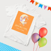 Junge Spooky One Ghost Moon Halloween 1. Geburtsta Baby T-shirt