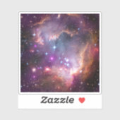 Junge Sterne in der kleinen Zauberwolke. Aufkleber (Blatt)