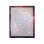 Junge Sterne in der kleinen Zauberwolke. Notizblock (Rotiert)