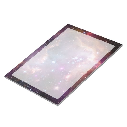 Junge Sterne in der kleinen Zauberwolke. Notizblock (angewinkelt)