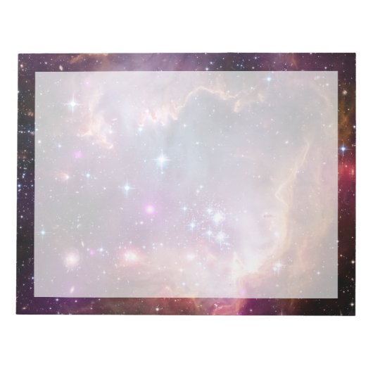 Junge Sterne in der kleinen Zauberwolke. Notizblock (Vorderseite)