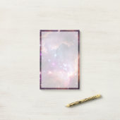 Junge Sterne in der kleinen Zauberwolke. Post-it Klebezettel (Auf Schreibtisch)